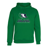 AG Cox Middle | Performance Fleece Hoodie | Pixel Flag Design