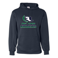 AG Cox Middle | Performance Fleece Hoodie | Pixel Flag Design