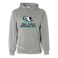AG Cox Middle | Performance Fleece Hoodie | Pixel Flag Design