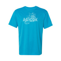 AG Cox Middle | Performance T-Shirt | Swirl Design