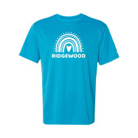 Ridgewood Elementary | Rainbow Logo | Short-Sleeve Performance Tee
