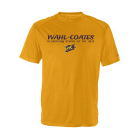 Wahl-Coates | Word Logo | Performance Tee | Multiple Colors