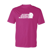 Ayden Middle | Ayden Middle Knights Logo | Performance Tee | Multiple Colors