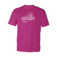 AG Cox Middle | Performance T-Shirt | Swirl Design