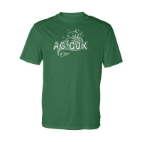 AG Cox Middle | Performance T-Shirt | Swirl Design