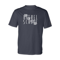 Bethel School | Bethel Bucs Slant Logo |  Performance Tee | Multiple Colors