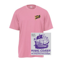 Wahl-Coates | Front/Back Charting the Course | Performance Tee | Multiple Colors