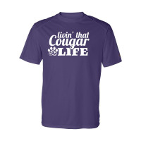GR Whitfield | Cougar Life | Performance Tee | Multiple Colors