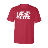 GR Whitfield | Cougar Life | Performance Tee | Multiple Colors