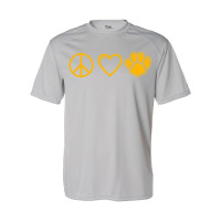 Sugg Bundy Basic Performance Tee | Peace, Love, Paws |  Multiple Colors