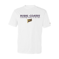 Wahl-Coates | Word Logo | Performance Tee | Multiple Colors