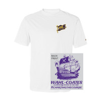 Wahl-Coates | Front/Back Charting the Course | Performance Tee | Multiple Colors