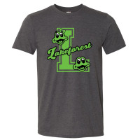 Lakeforest Heathered Tee | L Logo | Multiple Colors