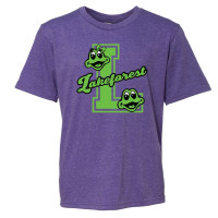Lakeforest Heathered Tee | L Logo | Multiple Colors