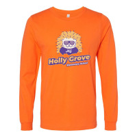 Holly Grove Elementary | Sunny Hedgie Design | Long-Sleeve Cotton Tee