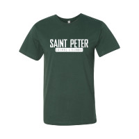 Saint Peter Catholic School | SPCS Block Logo | Cotton Tee |  Multiple Colors
