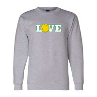 Baywood Racquet Club | LOVE Logo | Champion - Powerblend Crewneck Sweatshirt
