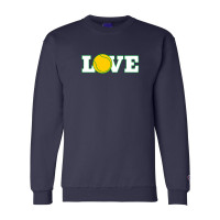 Baywood Racquet Club | LOVE Logo | Champion - Powerblend Crewneck Sweatshirt