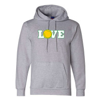 Baywood Racquet Club | LOVE Logo | Champion - Powerblend Hooded Sweatshirt