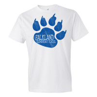 Falkland Elementary Cotton Tee | Bear Claw Logo | Multiple Colors