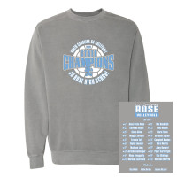 JH Rose Volleyball State Champions | Circle Design | Comfort Colors - Garment-Dyed Sweatshirt