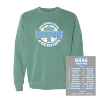 JH Rose Volleyball State Champions | Circle Design | Comfort Colors - Garment-Dyed Sweatshirt