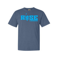 JH Rose Lacrosse | Rose Rampant Word Logo Logo | Short-Sleeve Comfort Colors
