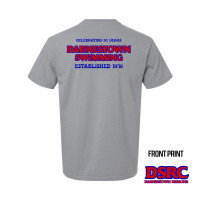 Darnestown Swim Team | Anniversary Logo | Short-Sleeve Comfort Colors