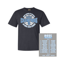 JH Rose Volleyball State Champions | Circle Design | Short-Sleeve Comfort Colors