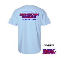 Darnestown Swim Team | Anniversary Logo | Short-Sleeve Comfort Colors