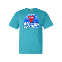 Darnestown Swim Team | Sunset Logo | Short-Sleeve Comfort Colors