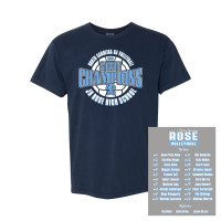 JH Rose Volleyball State Champions | Circle Design | Short-Sleeve Comfort Colors