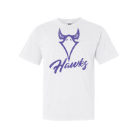 Holly Springs High School | Short-Sleeve Comfort Colors | Distressed Hawk Design