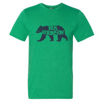 WH Robinson Cotton Tee | Walking Bear Logo | Multiple Colors