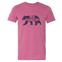 WH Robinson Cotton Tee | Walking Bear Logo | Multiple Colors