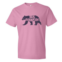 WH Robinson Cotton Tee | Walking Bear Logo | Multiple Colors