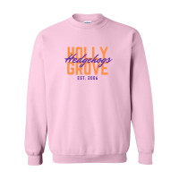 Holly Grove Elementary | Script Design | Crewneck Sweatshirt 
