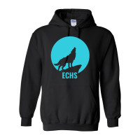 PCS ECHS | PCS Howling Moon | Cotton Hooded Sweatshirt | Multiple Colors
