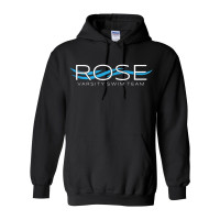 JH Rose Swimming | Rose Wave Logo | Cotton Hooded Sweatshirt | Multiple Colors