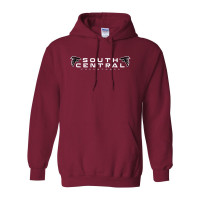 South Central Volleyball | Cotton Hooded Sweatshirt | SC Word Logo | Multiple Colors