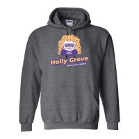 Holly Grove Elementary | Sunny Hedgie Design | Cotton Hooded Sweatshirt