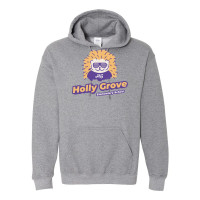 Holly Grove Elementary | Sunny Hedgie Design | Cotton Hooded Sweatshirt