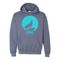 PCS ECHS | PCS Howling Moon | Cotton Hooded Sweatshirt | Multiple Colors