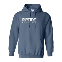 Riptide Swimming | Word Logo |  Hooded Sweatshirt