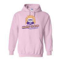 Holly Grove Elementary | Sunny Hedgie Design | Cotton Hooded Sweatshirt