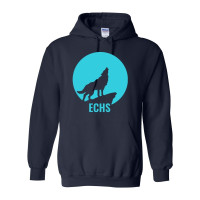 PCS ECHS | PCS Howling Moon | Cotton Hooded Sweatshirt | Multiple Colors