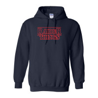 AG Cox Middle | Cotton Hooded Sweatshirt | Raider Things Design