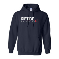 Riptide Swimming | Word Logo |  Hooded Sweatshirt
