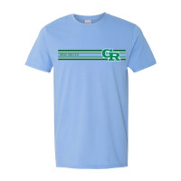 JH Rose Soccer Cotton Tee | GR Retro Stripes Logo | Multiple Colors