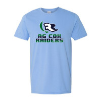 AG Cox Middle | Cotton T-Shirt | Pixel Flag